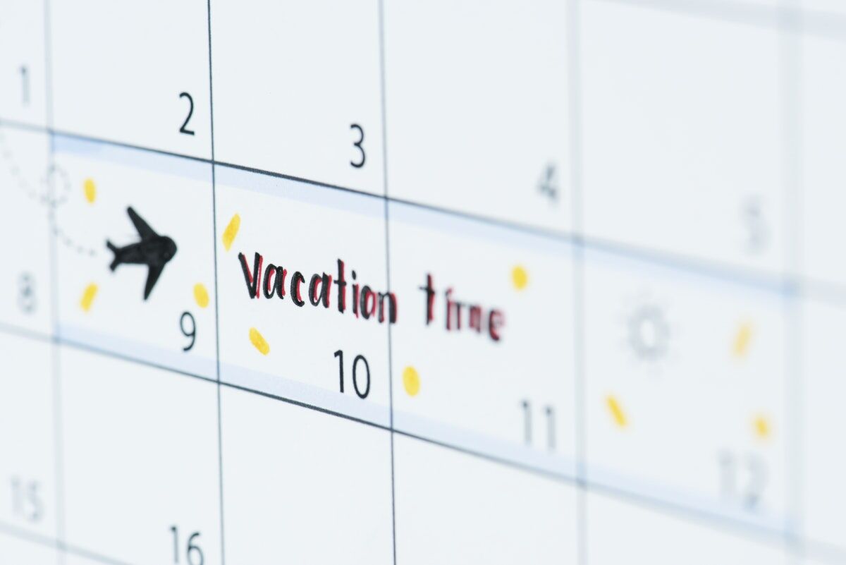 Calendar Vacation